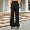 Drawstring Wide Leg Pants